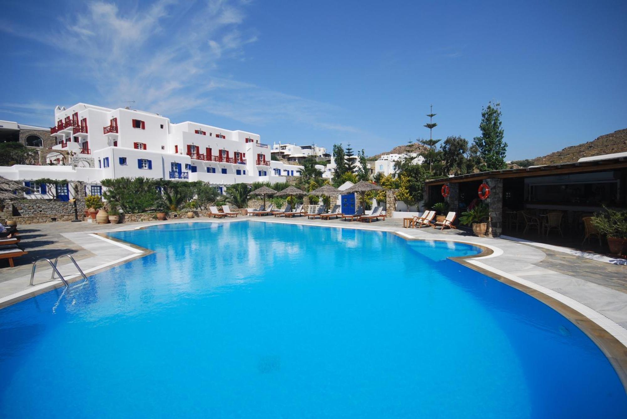 Kamari Hotel Mykonos Town Exterior foto